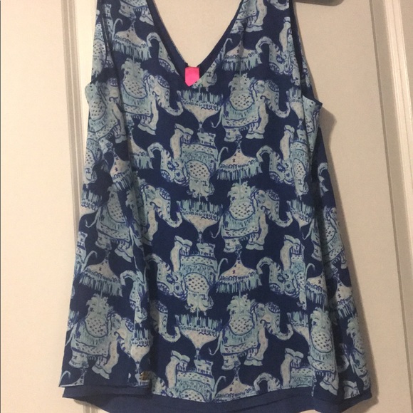 Lilly Pulitzer reversible tank top - Picture 1 of 1